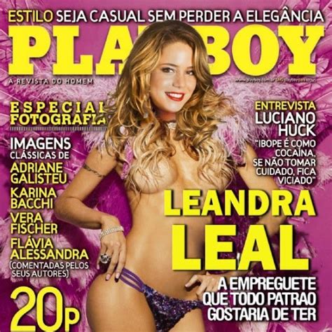 Di Rio Cariri Todas As Fotos De Leandra Leal Nua Na Playboy De Setembro De