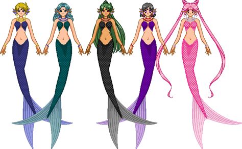 Mermaid Scouts Outers By Magnolia667 On Deviantart Sailor Moon Stars Sailor Moon Art