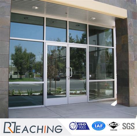 Double Glazing Thermal Break Aluminium Profile Swing Doors From China