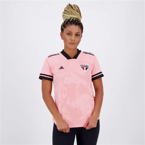 Camisa Adidas São Paulo Outubro Rosa 2020 Feminina Futfanatics