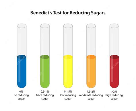 Premium Vector Benedicts Test For Reducing Sugars