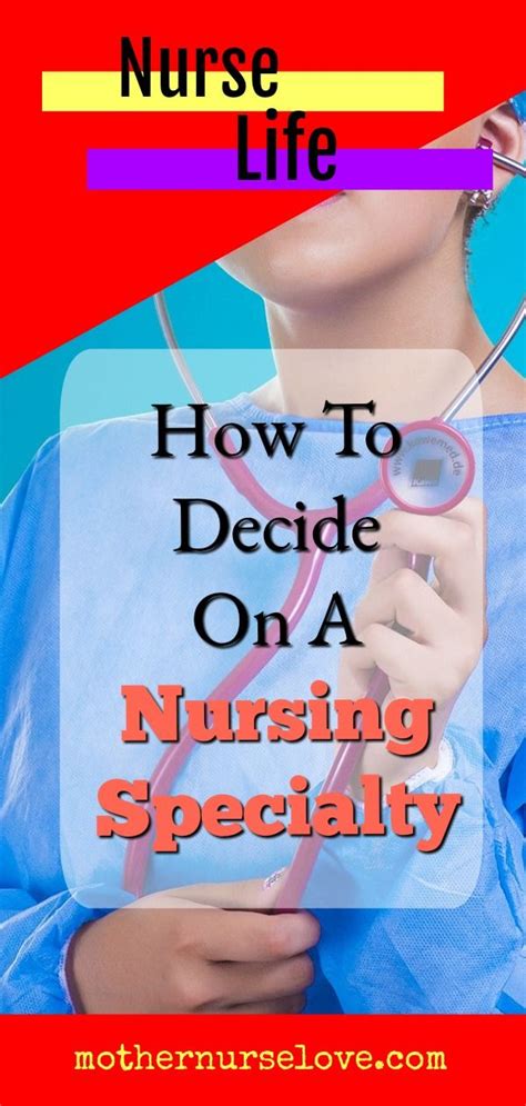 Different Types Of Nurses And Nursing Specialties Mother Nurse Love Nurse Specialties Nursing