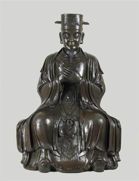 Seated Figure Of The Official Of Earth Di Guan Saint Louis Art Museum