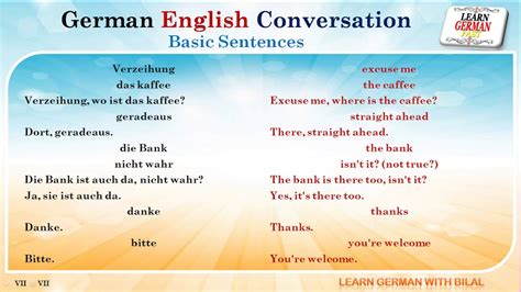 German Sentences For Beginners