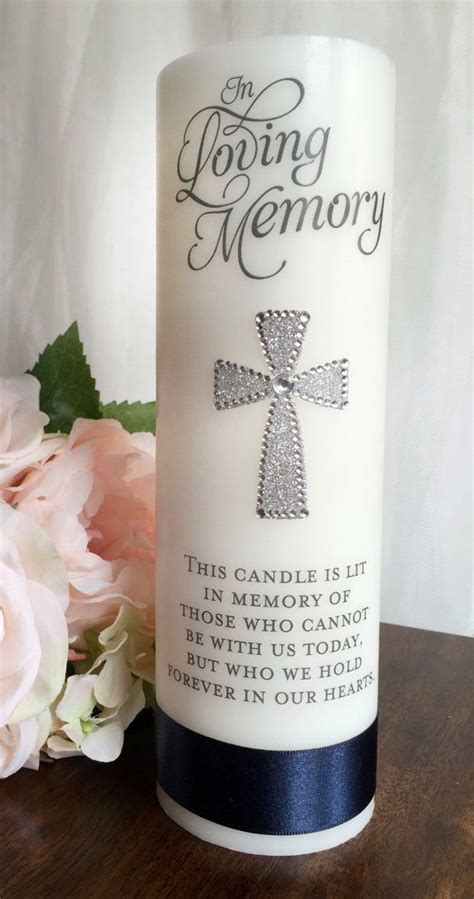 Custom Memory Candle In Loving Memory Of Candle Personalized