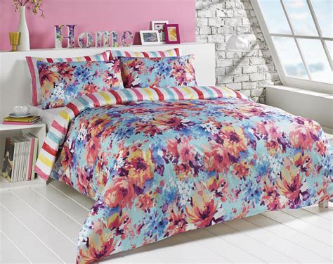 Discover the essentials with our bedding sets & duvet cover collection, browse by size and discover our range of super king bed sets, made to fit the largest of bedsteads and mattresses. Duvet Bed Pillowcase Bedding Reversible Quilt Case Cover ...
