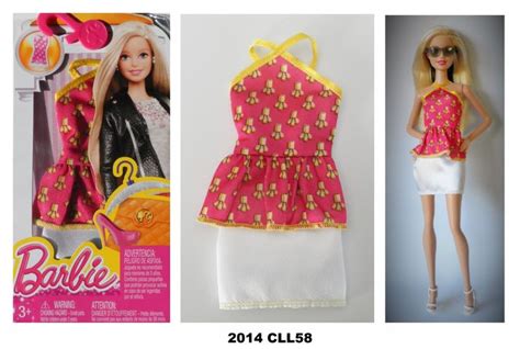 Dolldressed 2014 Barbie Single Fashion Packs Fashion Barbie Doll