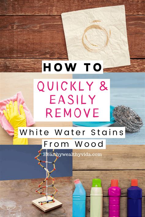 How To Quickly And Easily Remove White Water Stains From Wood