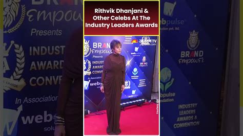 Rithvik Dhanjani Amp Other Celebs At The Industry Leaders Awards