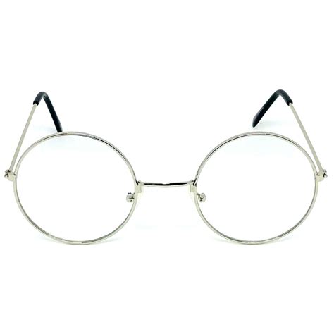 classic vintage retro style clear lens eye glasses small silver fashion frame ebay