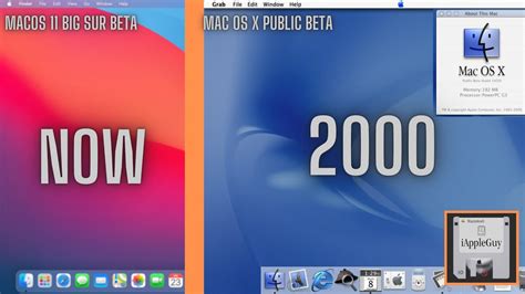 Using Apples First Mac Os X Version Beta From 2000 Youtube