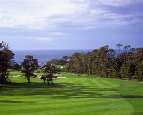 Spyglass Hill Golf Course Hole 1 Joann Dost Golf Editions