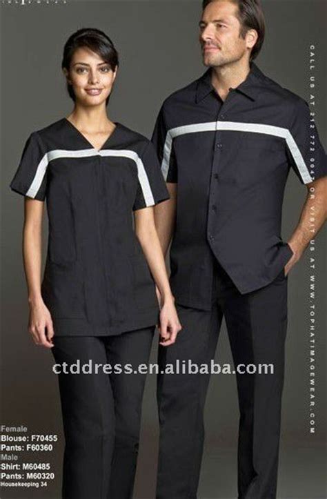 New Style Cotton Cleaning Uniforms Housekeeping Custom Made By Ctd 34