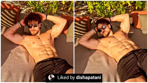 Tiger Shroff Flaunts His Chiseled Abs In Maldives Rumoured Girlfriend