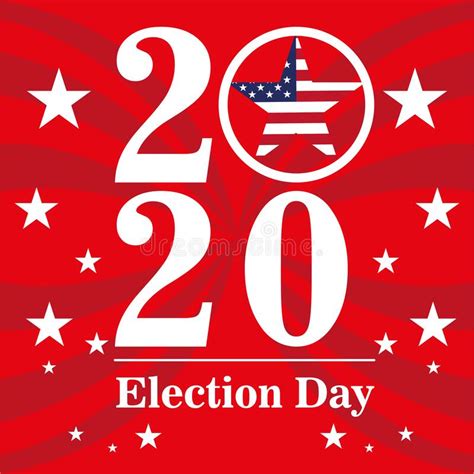 Election Day Poster Stock Vector Illustration Of Clipart 198185125