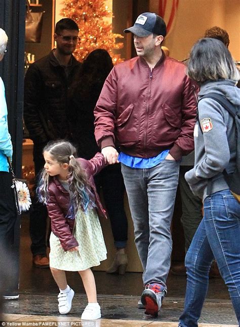Purposefully, the working actor was a little more under the radar. David Schwimmer and daughter Cleo wear matching burgundy coats | Daily Mail Online