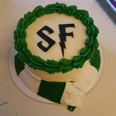 My Daughters Slytherin Themed Birthday Smash Cake Homemade Tortas
