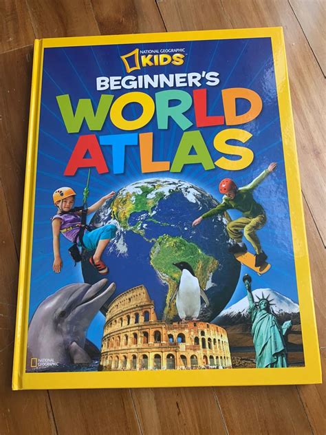 National Geographic Kids Beginners World Atlas Hobbies And Toys Books