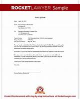 Pictures of Death Notification Letter To Insurance Company