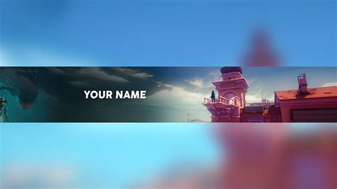 Free Sea of Solitude YouTube Banner Template | 5ergiveaways