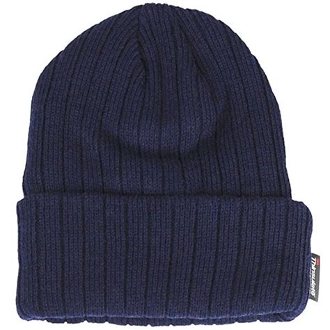 Bn2388 Winter Hats 40 Gram Insulated Cuffed Winter Hat Navy Ca12o4rw5tk