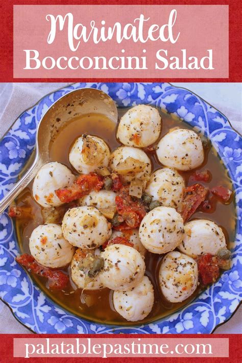 Marinated Bocconcini Salad Recipe Marinated Salad Recipes