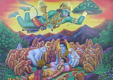 Ramayana Was Hanuman Ever Shot In The Leg By An Arrow Hinduism
