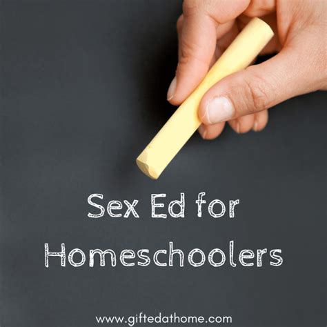 The Ultimate Resource For Homeschool Sex Education Ted At Home