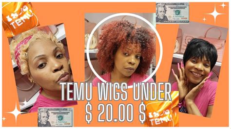 Temu Wigs For Under 2000 Youtube