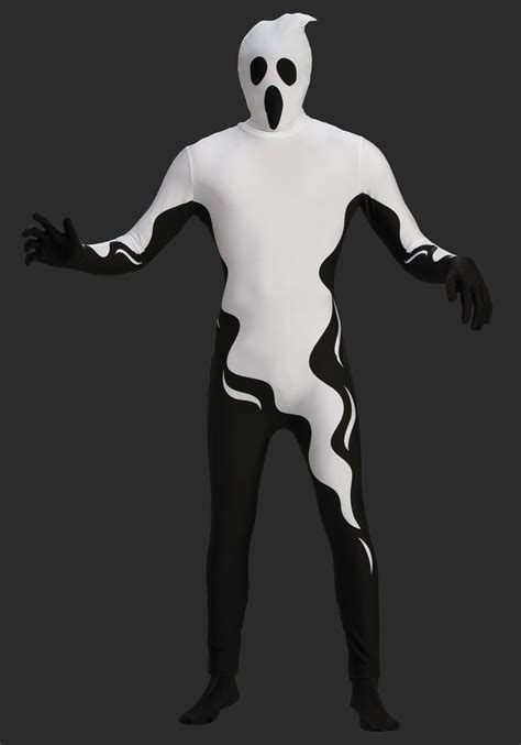 Mens Floating Ghost Skin Suit Halloween Costume Ideas 2023