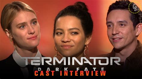 Cs Video Dark Fate Cast On The Latest Terminator Installment