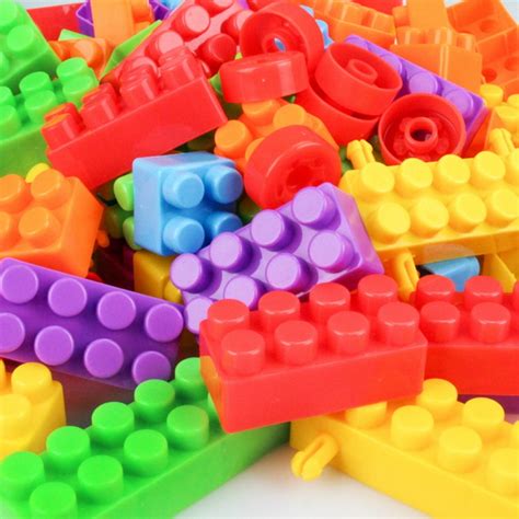 72pcsset Nontoxic Building Bricks Kits Big Size Blocks Toy For Kids