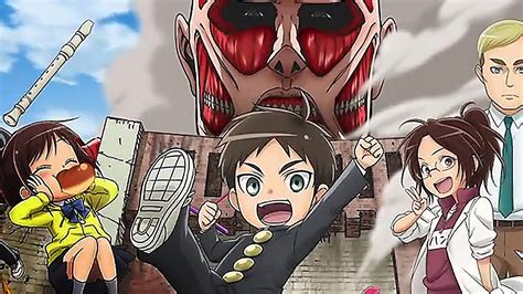 It sounds simple enough, participants just have to visit three classrooms in order (sub) attack! Noobz : Attack on Titan: Junior High - Spin off de Ataque ...