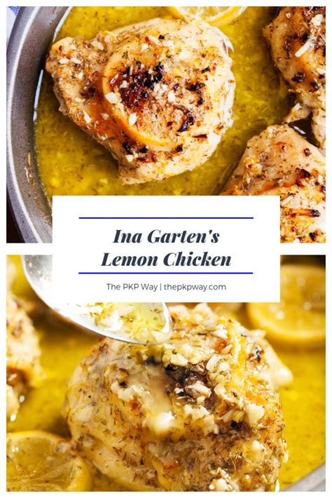 You see, some of garten's best recipes are actually pretty easy to recreate this sweet and tangy side gets crunch from walnuts and tang from lemon and orange zest. Ina Garten's Lemon Chicken | Recipe | Ina garten lemon ...