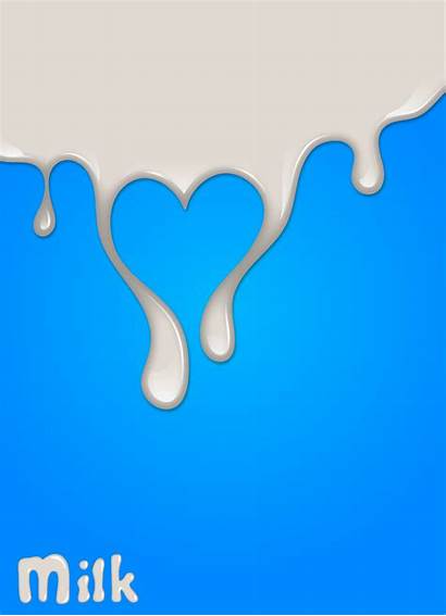 Milk Drop Illustration Vector Liquid Background Splashes