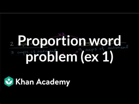 Nora is paid $12 an hour. Proportion word problem: cookies (video) | Khan Academy