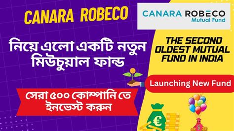 Canara Robeco Multi Cap Fund Icanara Robeco New Fund Offer Nfo I Canara