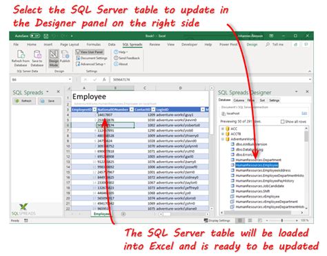 How To Use The Sql Spreads Excel Add In To Import Data Into Sql Server 22260 Hot Sex Picture