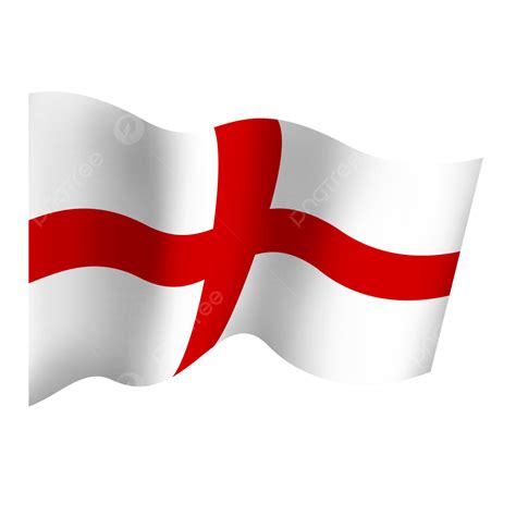 England Flag Clipart Hd Png Best England Flag Realistic With D Shadow
