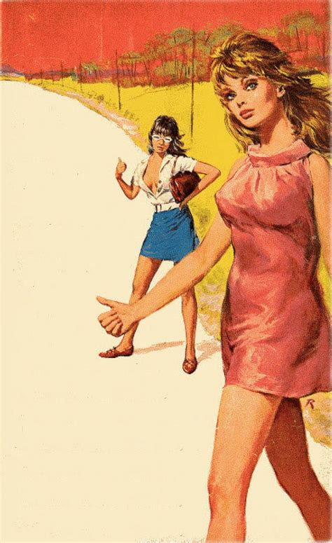 Painting By Paul Rader For The Cover Of The Paperback Two For The Road