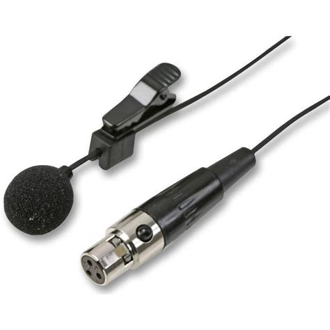 Lavalier Microphone With 3 Pin Mini Xlr Socket Pulse