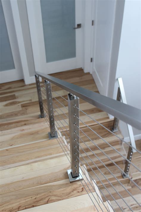 Pin By Temhil On Stairs Cable Railing Staircase Railing Design