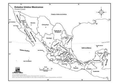 Mapas Para Imprimir De Mexico Con Nombres Pdmrea Porn Sex Picture