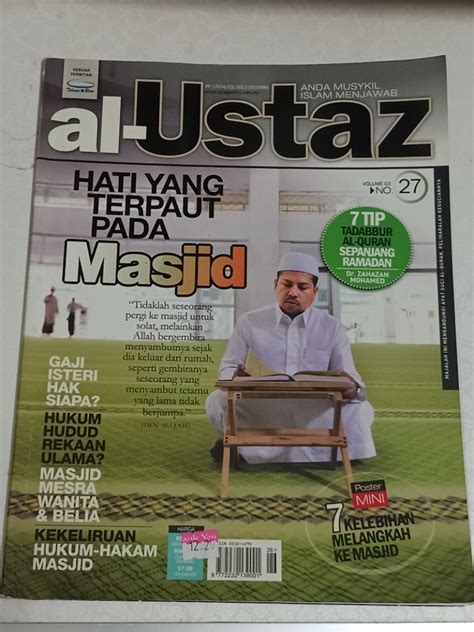 Majalah Al Ustaz Hobbies And Toys Books And Magazines Magazines On Carousell