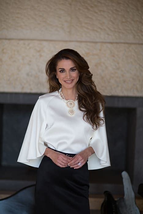 Queen Rania Of Jordan New Photos Released To Mark Her 46th Birthday