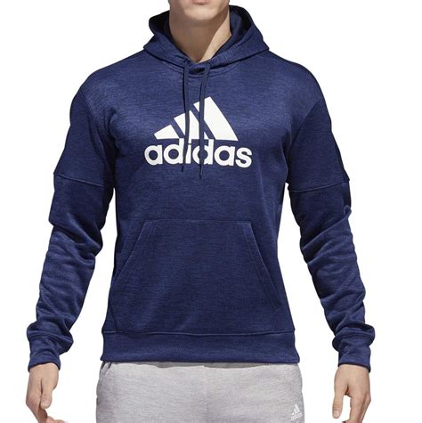 Adidas Hoodies And Sweatshirts Men Hoodie Collegiate Navy Pullover Logo