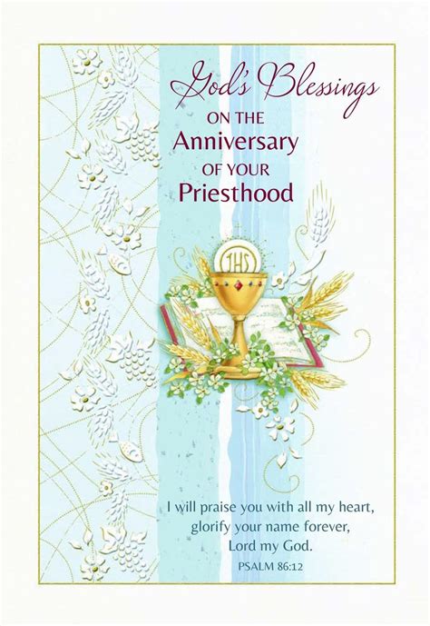 On Your Anniversary Of Priesthood Ordination Anniversary