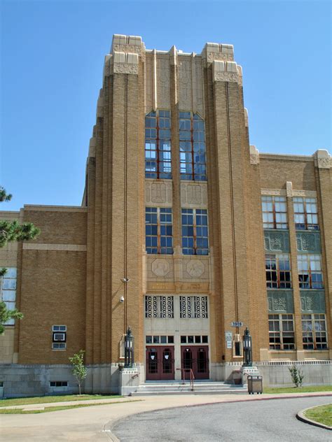 Will Rogers High School Art Deco Tulsa Oklahoma Travel Photos By