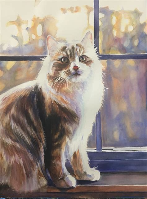 5 out of 5 stars. Custom Pet Portrait watercolor , watercolor painting in ...