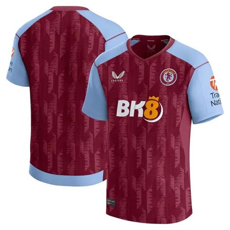 Aston Villa Kit 2324 New Strip Unveiled As Round Crest Seen For The